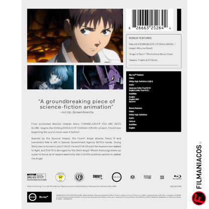 PRE-VENTA: Evangelion 1.11: You Are (Not) Alone (2007) [Blu-ray]