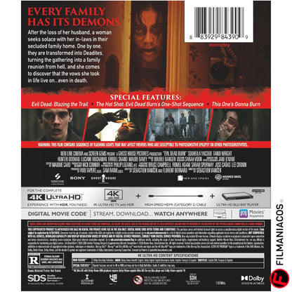 PRE-VENTA: Evil Dead Burn (2026) [4K Ultra HD]