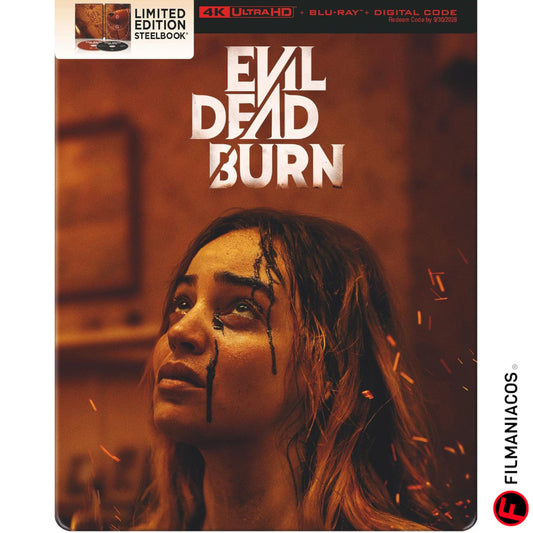 PRE-VENTA: Evil Dead Burn (2026) (Steelbook US) [4K Ultra HD + Blu-ray]