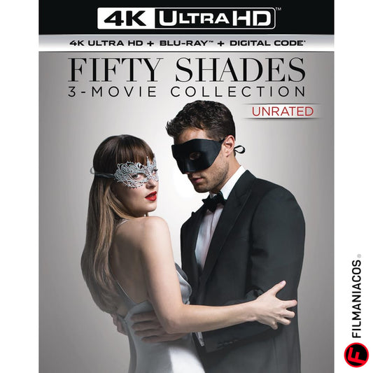 PRE-VENTA: Fifty Shades: 3-Movie Collection (2015-2018) [4K Ultra HD + Blu-ray]