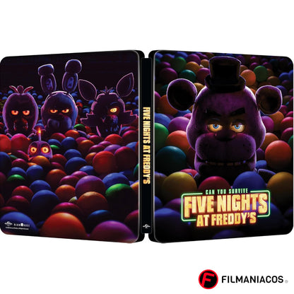 PRE-VENTA: Five Nights at Freddy's (2023) (Gift-Set con Steelbook) [4K Ultra HD + Blu-ray]