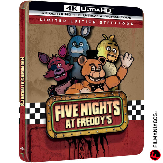 PRE-VENTA: Five Nights at Freddy's (2023) (Steelbook) [4K Ultra HD + Blu-ray]