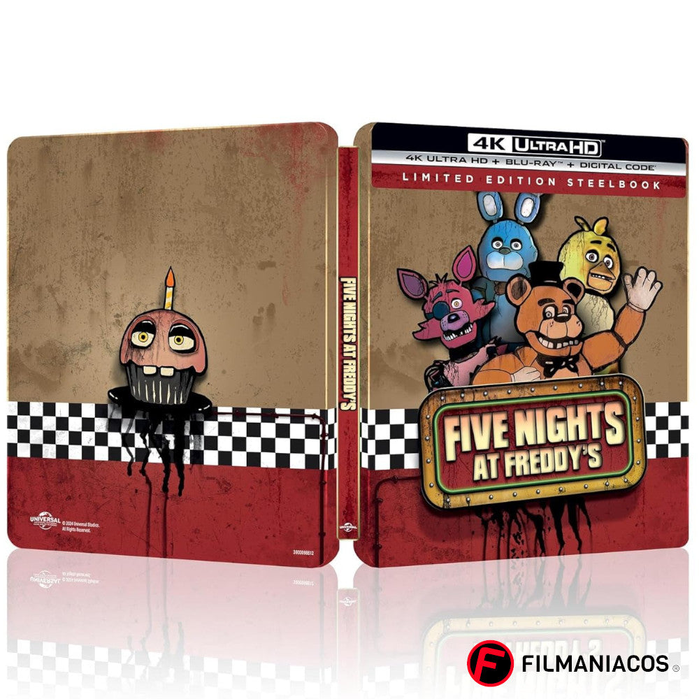 PRE-VENTA: Five Nights at Freddy's (2023) (Steelbook) [4K Ultra HD + Blu-ray]