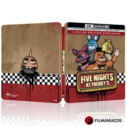 PRE-VENTA: Five Nights at Freddy's (2023) (Steelbook) [4K Ultra HD + Blu-ray]