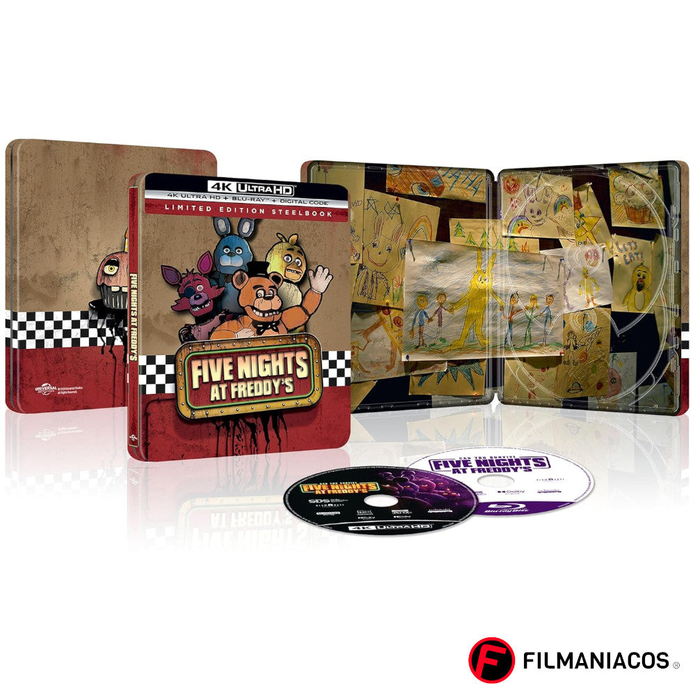 PRE-VENTA: Five Nights at Freddy's (2023) (Steelbook) [4K Ultra HD + Blu-ray]