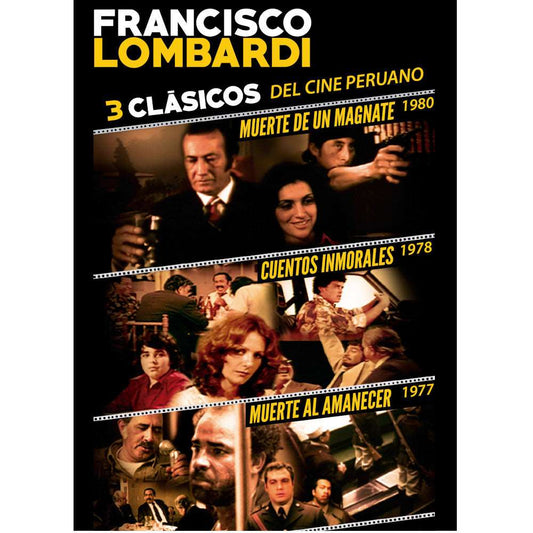Francisco Lombardi: 3 clásicos del cine peruano (1977-1980) [DVD]