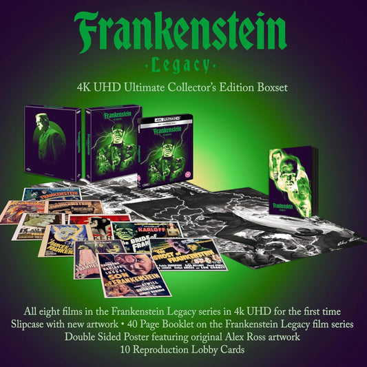 PRE-VENTA: Frankenstein: Legacy (1931-1948) (Gift-Set) [4K Ultra HD]