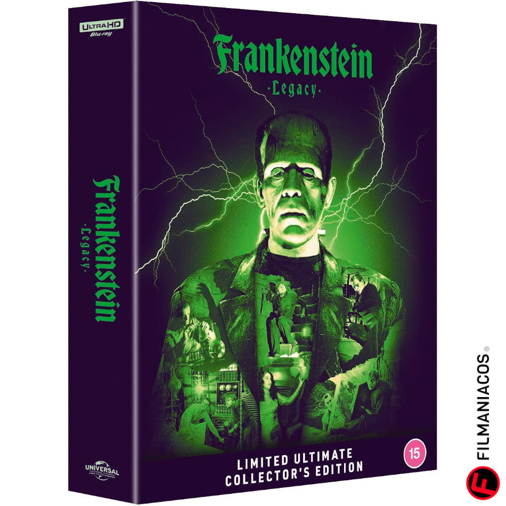 PRE-VENTA: Frankenstein: Legacy (1931-1948) (Gift-Set) [4K Ultra HD]