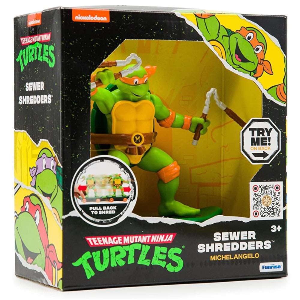 Teenage Mutant Ninja Turtles: Sewer Shredders 4-Pack (Classic Edition)