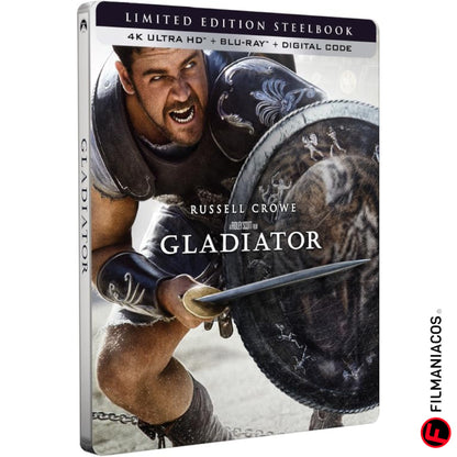 PRE-VENTA: Gladiator (2000) (Steelbook) [4K UHD + Blu-ray]