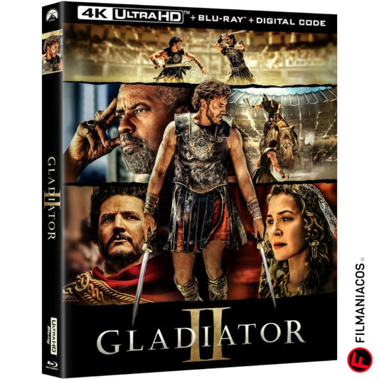 PRE-VENTA: Gladiator II (2024) [4K Ultra HD + Blu-ray]