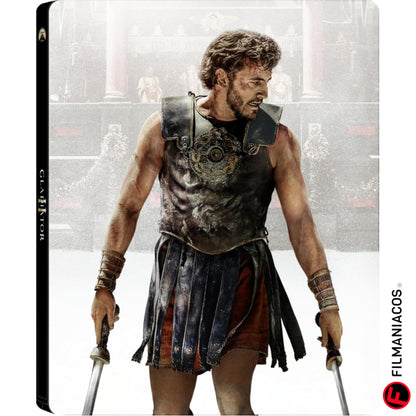 PRE-VENTA: Gladiator II (2024) (Steelbook) [4K Ultra HD + Blu-ray]