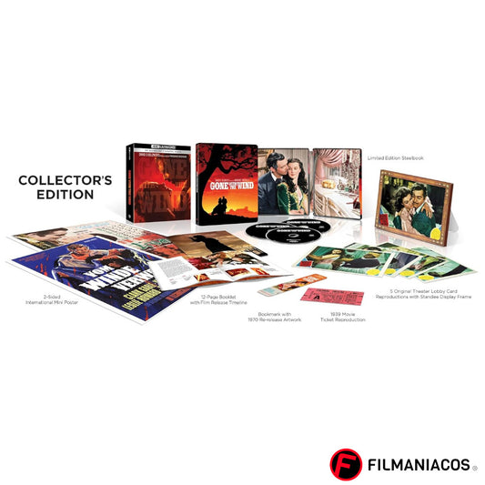 PRE-VENTA: Gone with the Wind (1939) (Gift-Set con Steelbook) [4K Ultra HD]