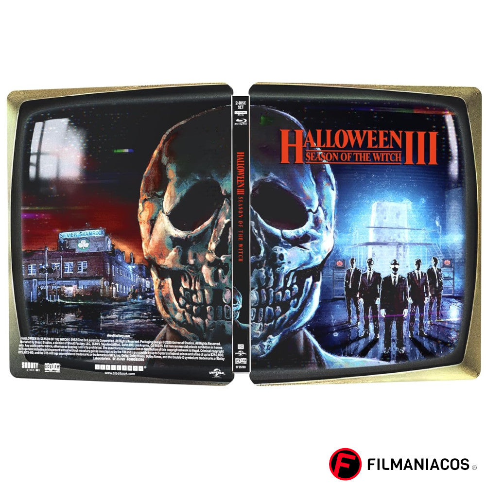 PRE-VENTA: Halloween III: Season of the Witch (1982) (Steelbook) [4K Ultra HD + Blu-ray]