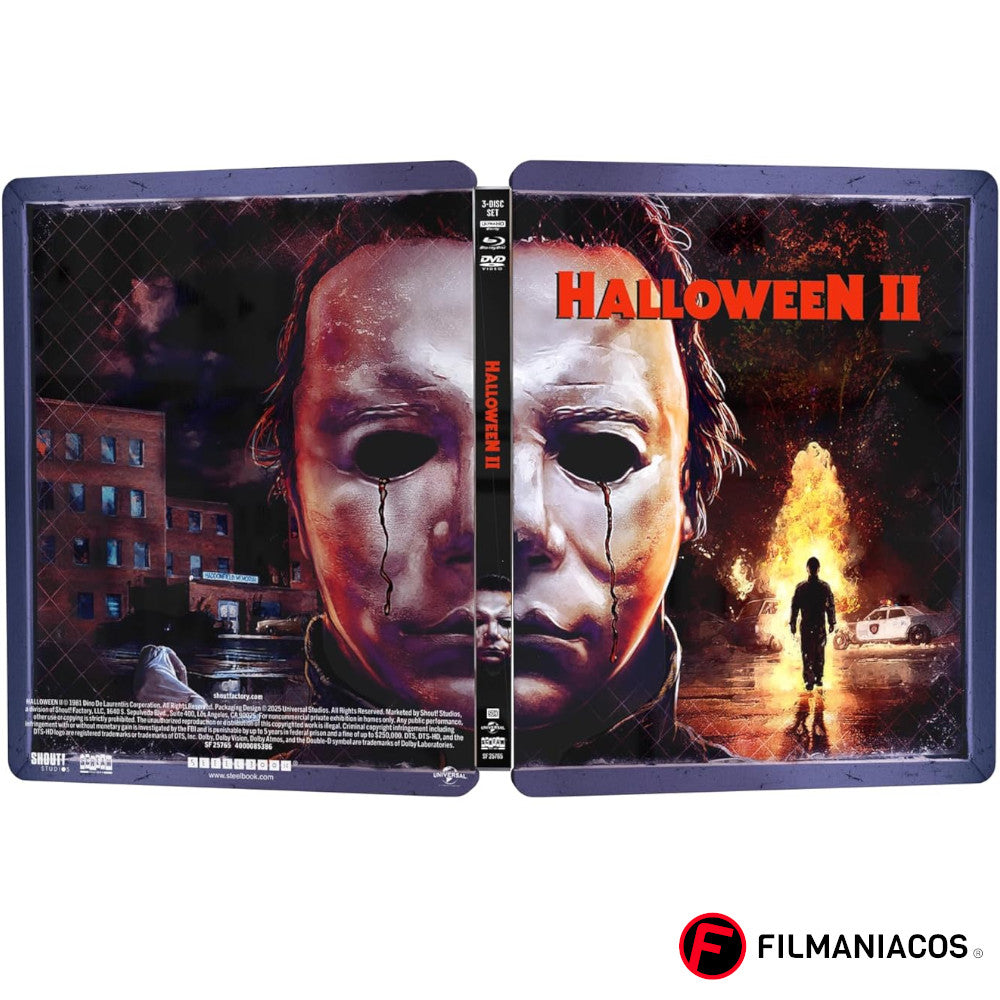 PRE-VENTA: Halloween II (1981) (Steelbook) [4K Ultra HD + Blu-ray]