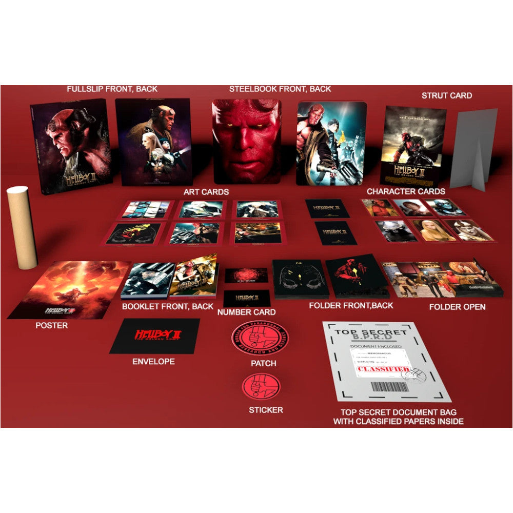 Hellboy II: The Golden Army (Steelbook EverythingBlu Exclusive) (Gift-Set) [4K Ultra HD + Blu-ray]