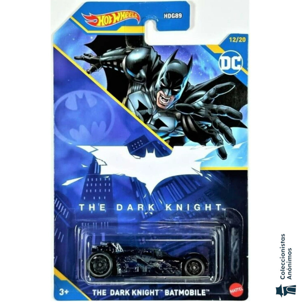 DC Batman Hot Wheels The Dark Knight Batmobile 12/20 (Escala 1:64) (2023)