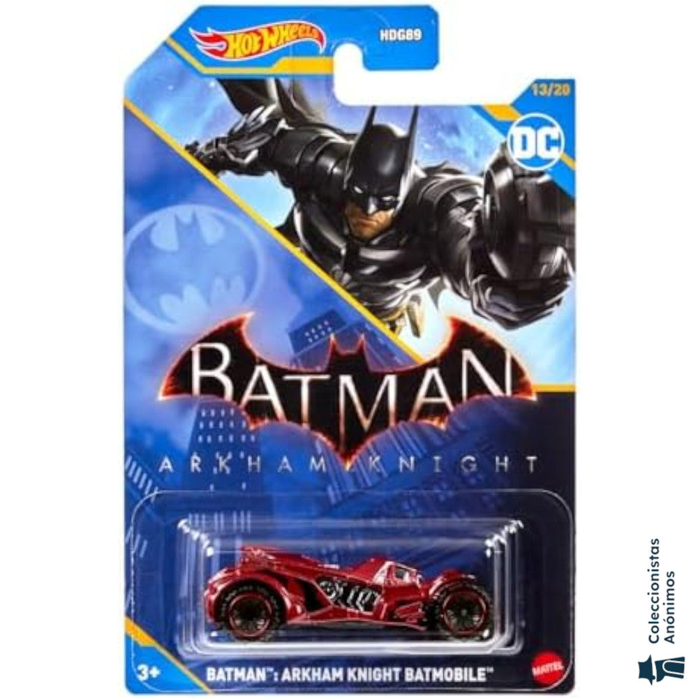 DC Batman Hot Wheels Arkham Knight Batmobile 13/20 (Escala 1:64) (2023)