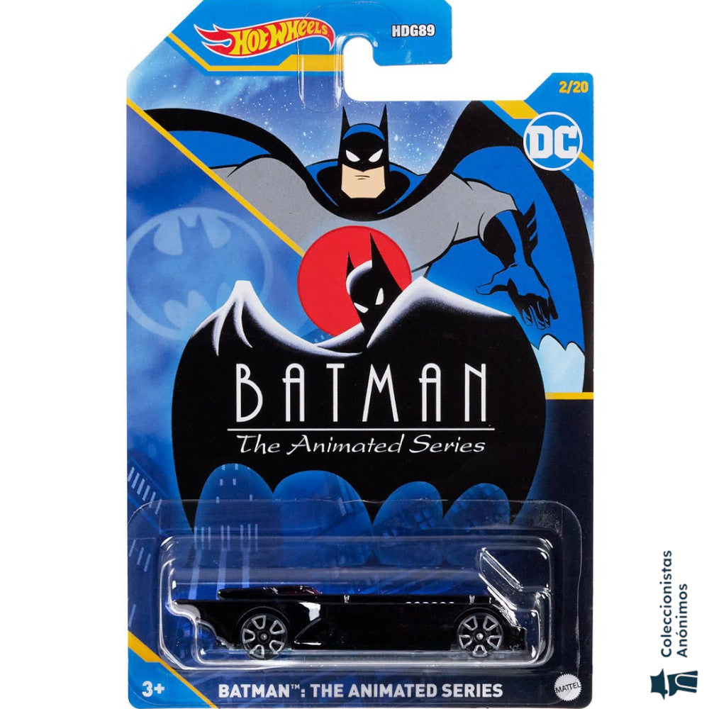 DC Batman Hot Wheels The Animated Series Batmobile 2/20 (Escala 1:64) (2023)