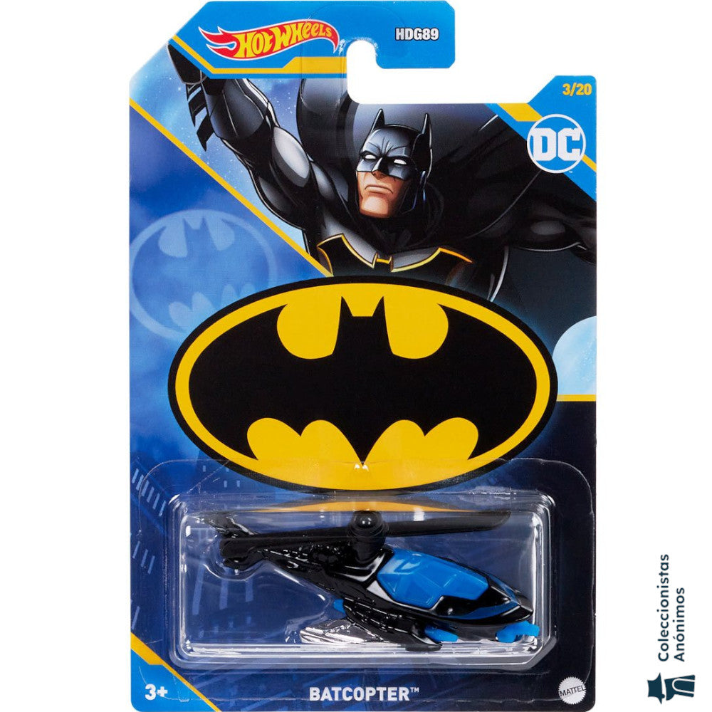 DC Batman Hot Wheels Batcopter 3/20 (Escala 1:64) (2023)