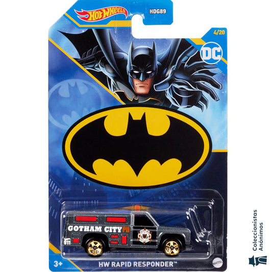 DC Batman Hot Wheels HW Rapid Responder 4/20 (Escala 1:64) (2023)