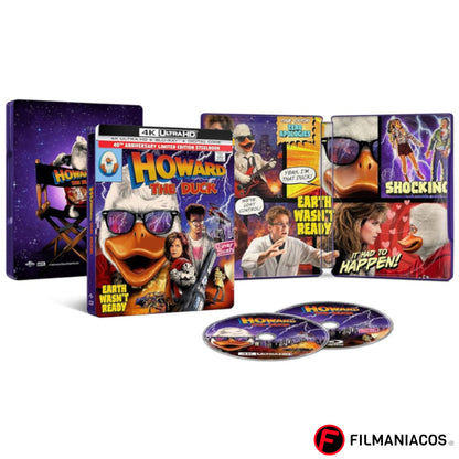 PRE-VENTA: Howard the Duck (1986) (40th Anniversary Steelbook) [4K Ultra HD + Blu-ray]