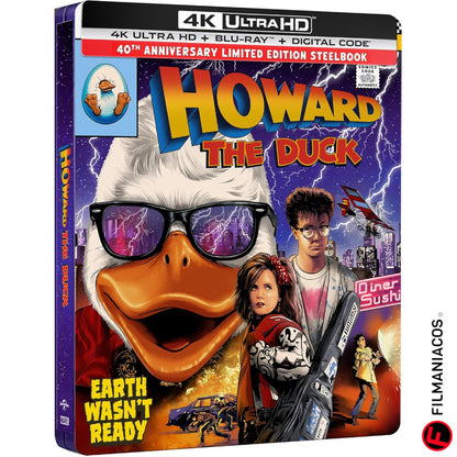 PRE-VENTA: Howard the Duck (1986) (40th Anniversary Steelbook) [4K Ultra HD + Blu-ray]