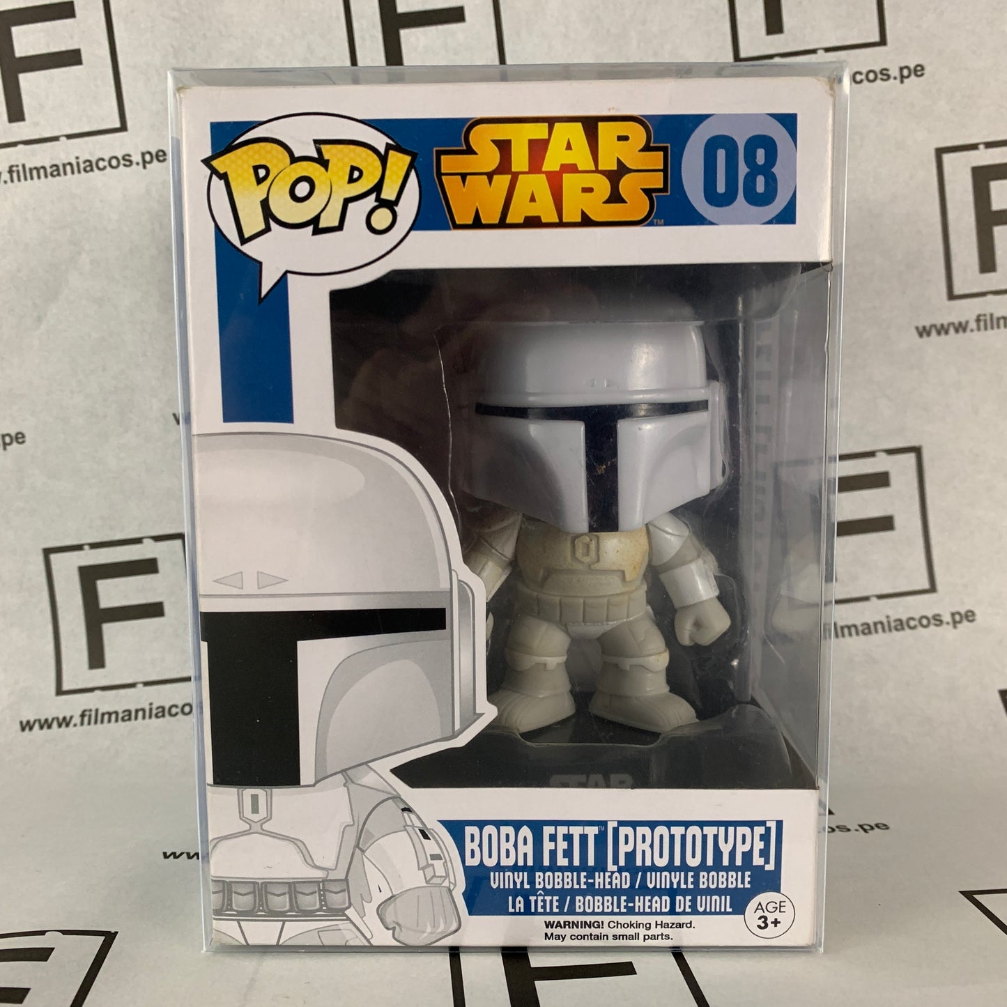 Star Wars Funko Pop Boba Fett (Prototype) (08) + Protector