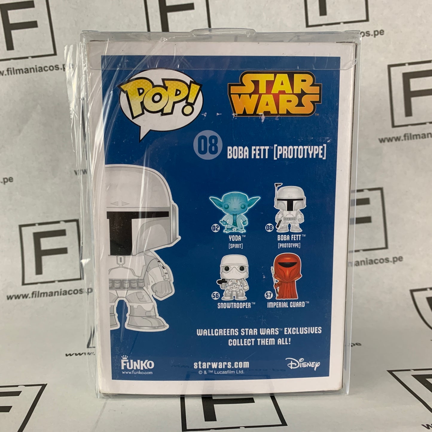 Star Wars Funko Pop Boba Fett (Prototype) (08) + Protector