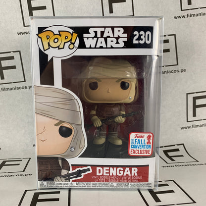 Star Wars Funko Pop Dengar (230) (2017 Fall Convention Exclusive) + Protector