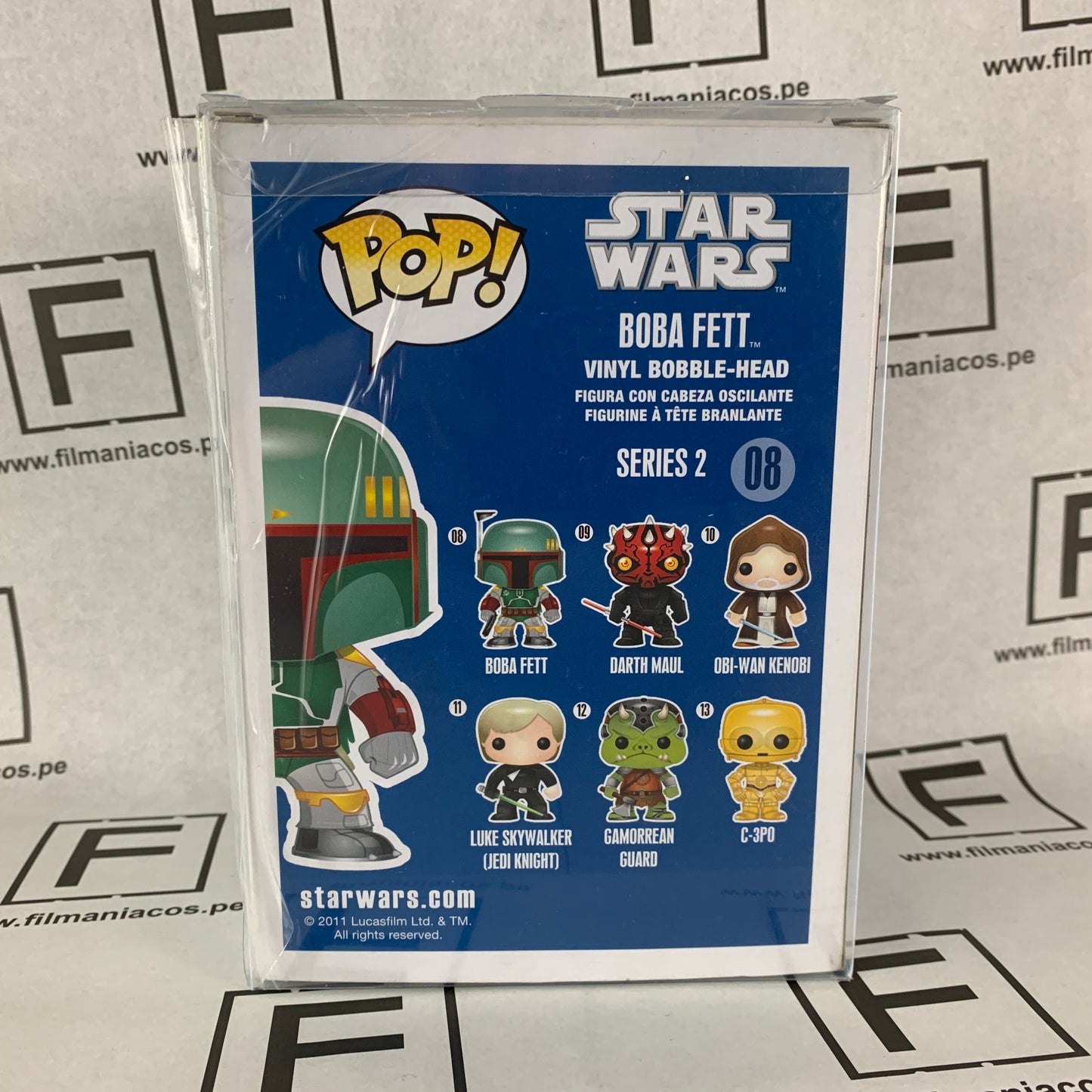 Star Wars Funko Pop Boba Fett (08) + Protector