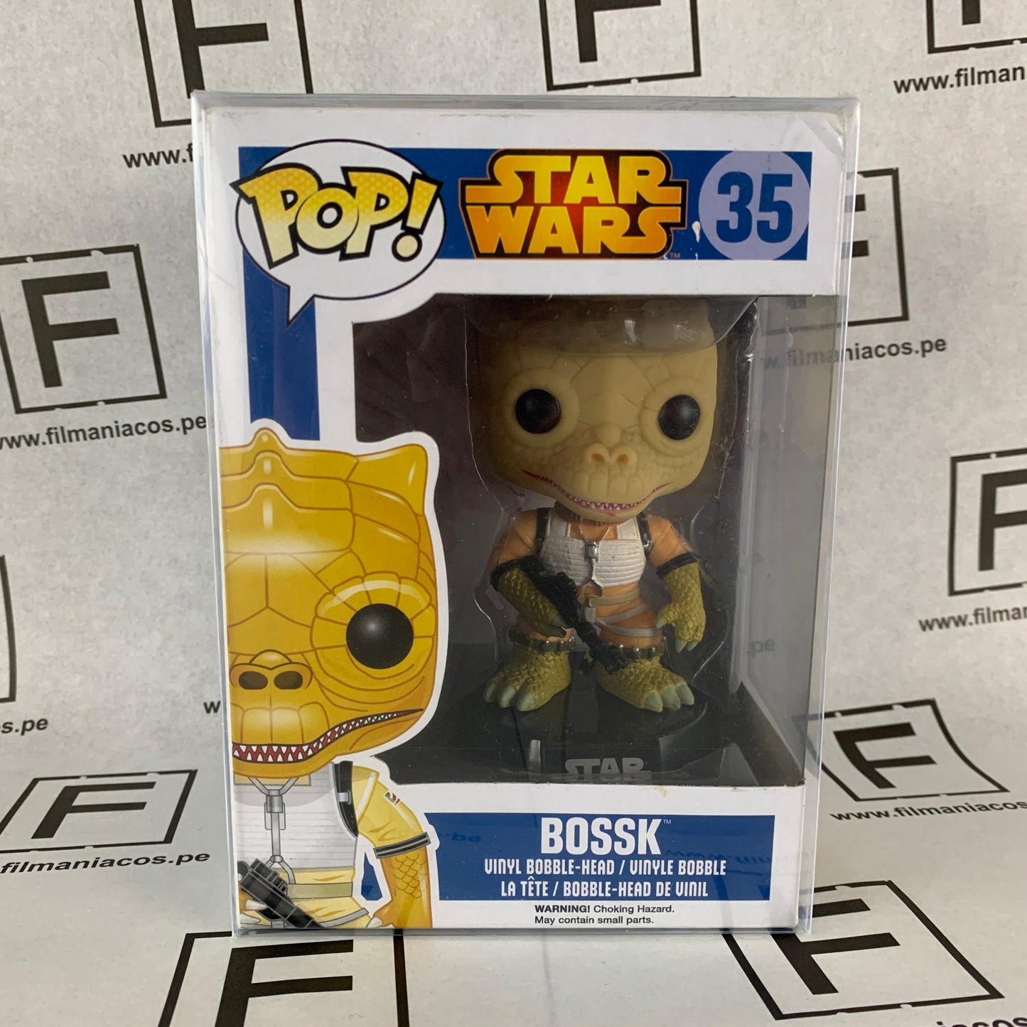 Star Wars Funko Pop Bossk (35) + Protector