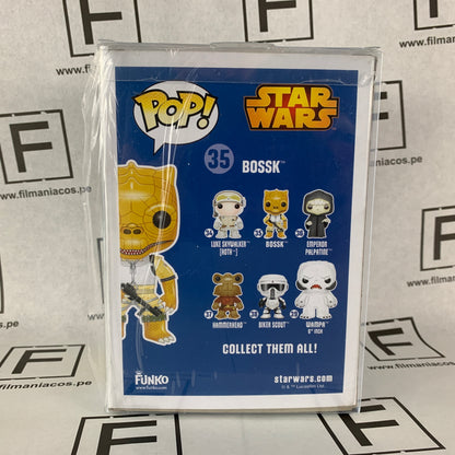 Star Wars Funko Pop Bossk (35) + Protector