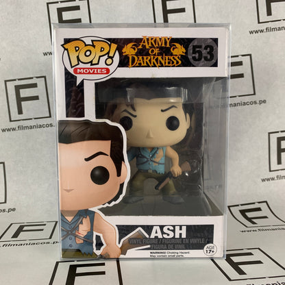 Evil Dead Funko Pop! Movies Army Of Darkness Ash (53) + Protector