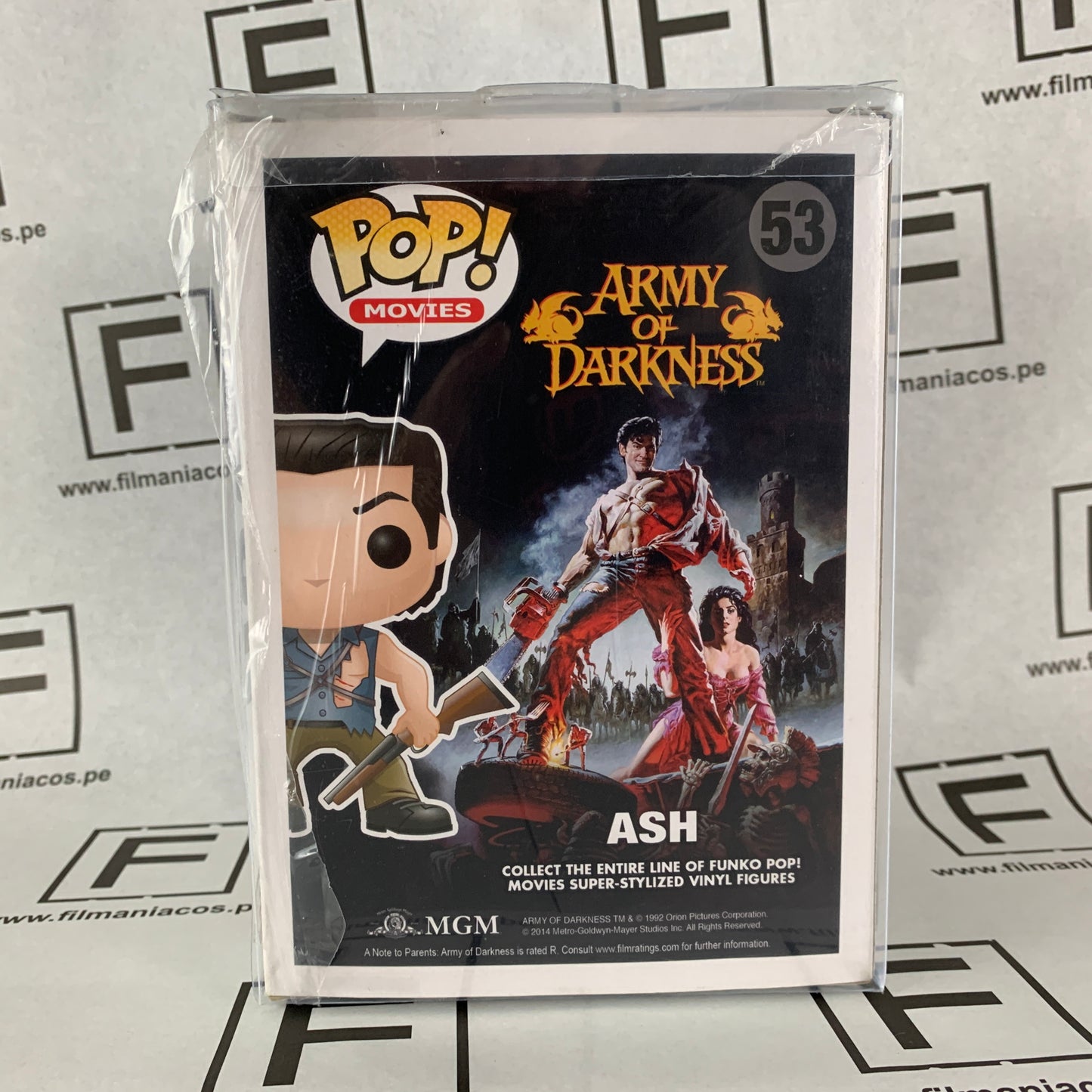 Evil Dead Funko Pop! Movies Army Of Darkness Ash (53) + Protector