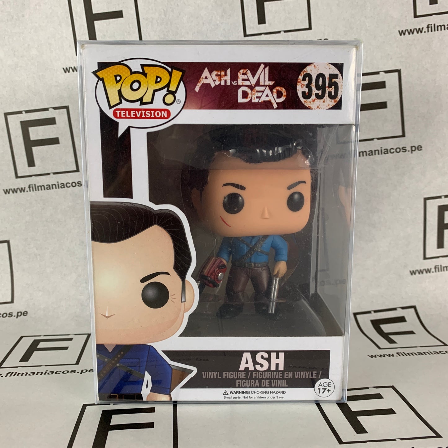 Evil Dead Ash vs. Evil Dead Funko Pop! Television Ash (395) + Protector