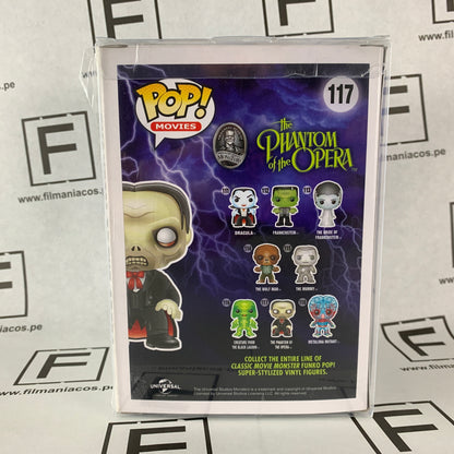 Universal Monsters Funko Pop Movies The Phantom Of The Opera (117) + Protector