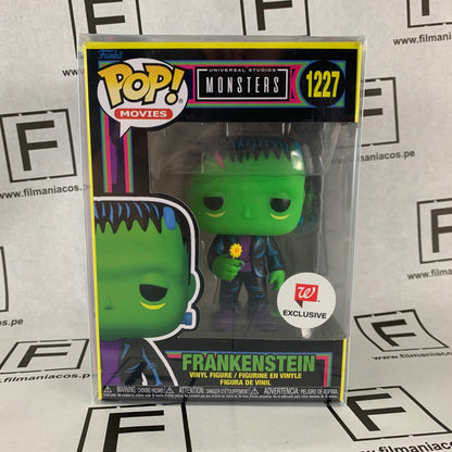 Universal Monsters Funko Pop Movies Frankenstein (Walgreens Exclusive Black Light) (1227) + Protector