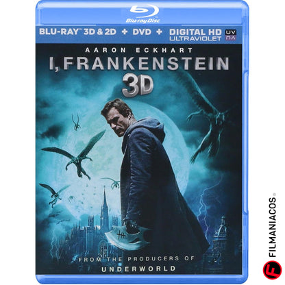 I, Frankenstein (2014) [Blu-ray 3D + Blu-ray + DVD] >>USADO<<