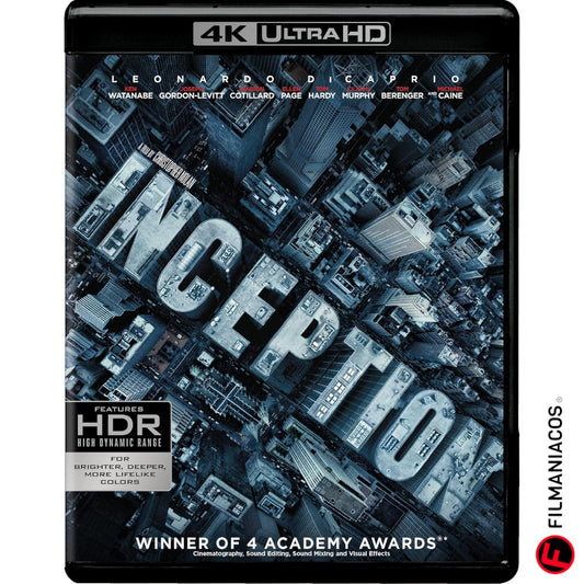 Inception (2010) [4K Ultra HD + Blu-ray]