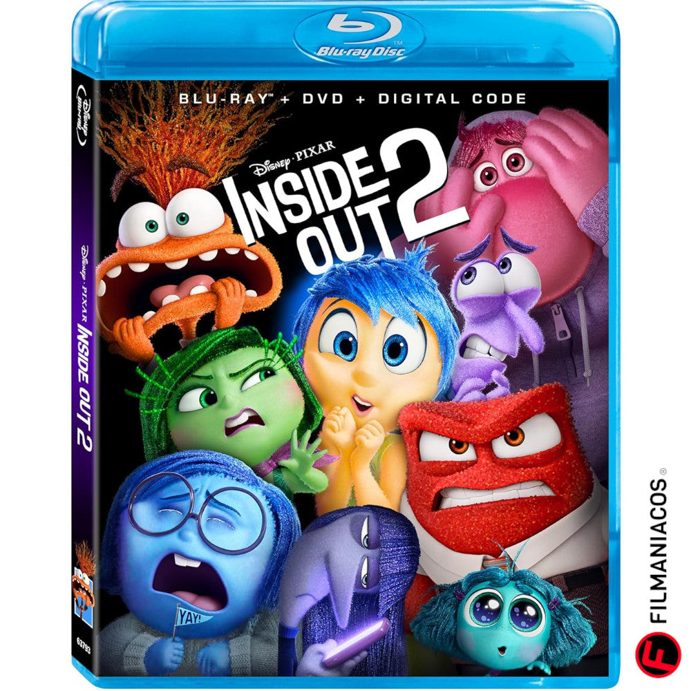 PEDIDO: Inside Out 2 (2024) [Blu-ray]