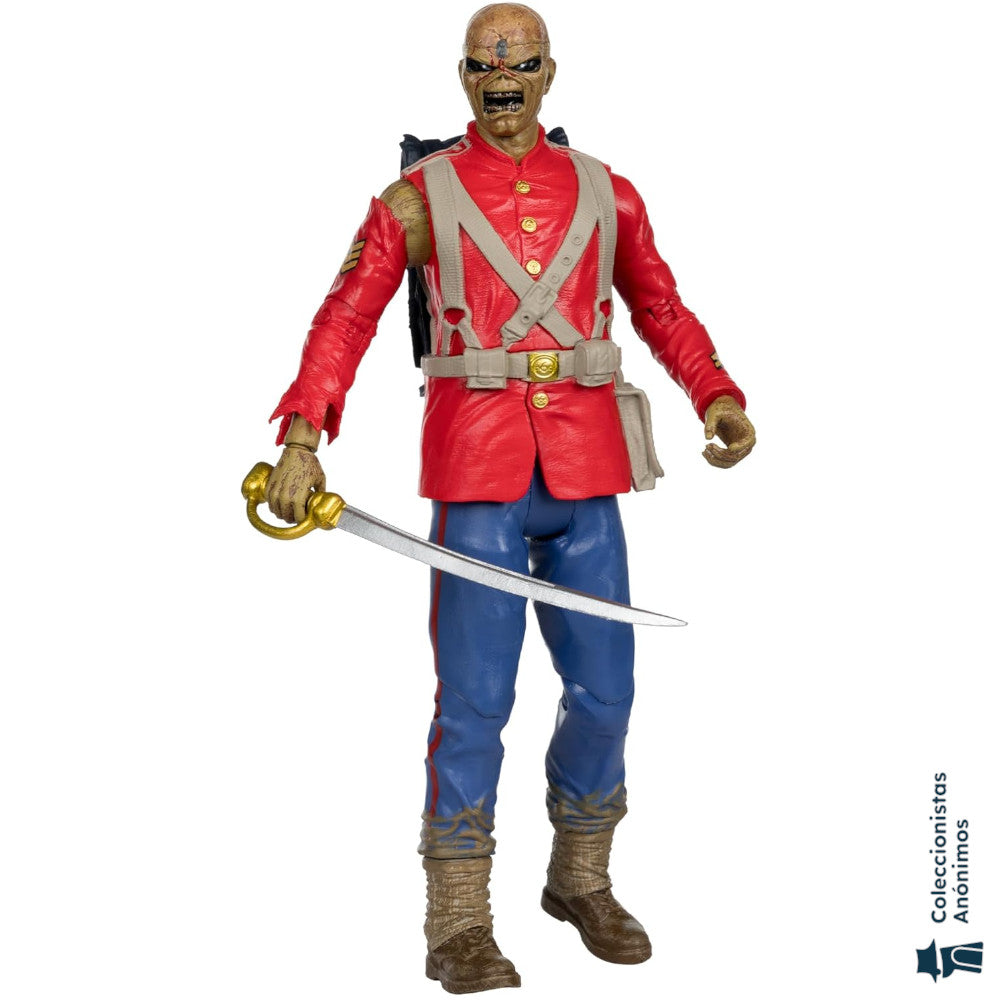 Iron Maiden Trooper Eddie McFarlane Toys Music Maniacs Metal (Figura de 6")