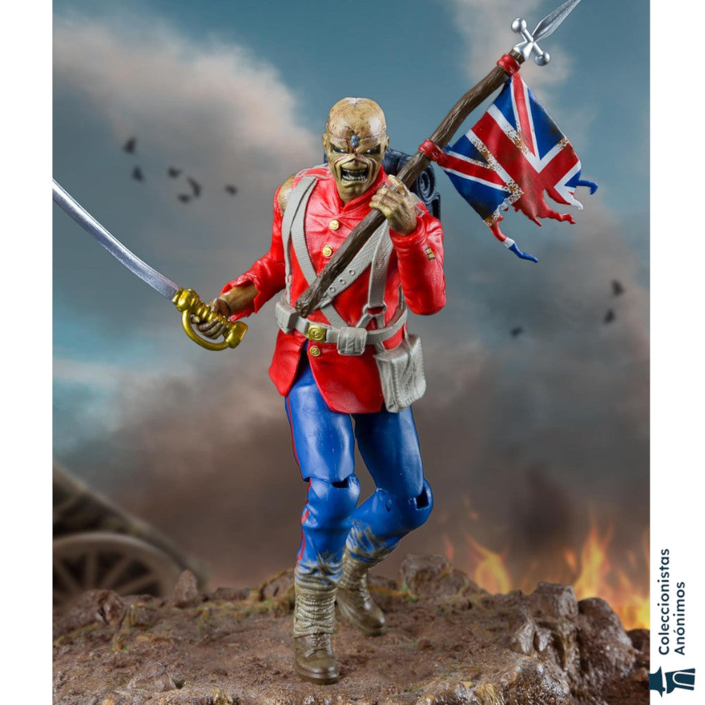 Iron Maiden Trooper Eddie McFarlane Toys Music Maniacs Metal (Figura de 6")