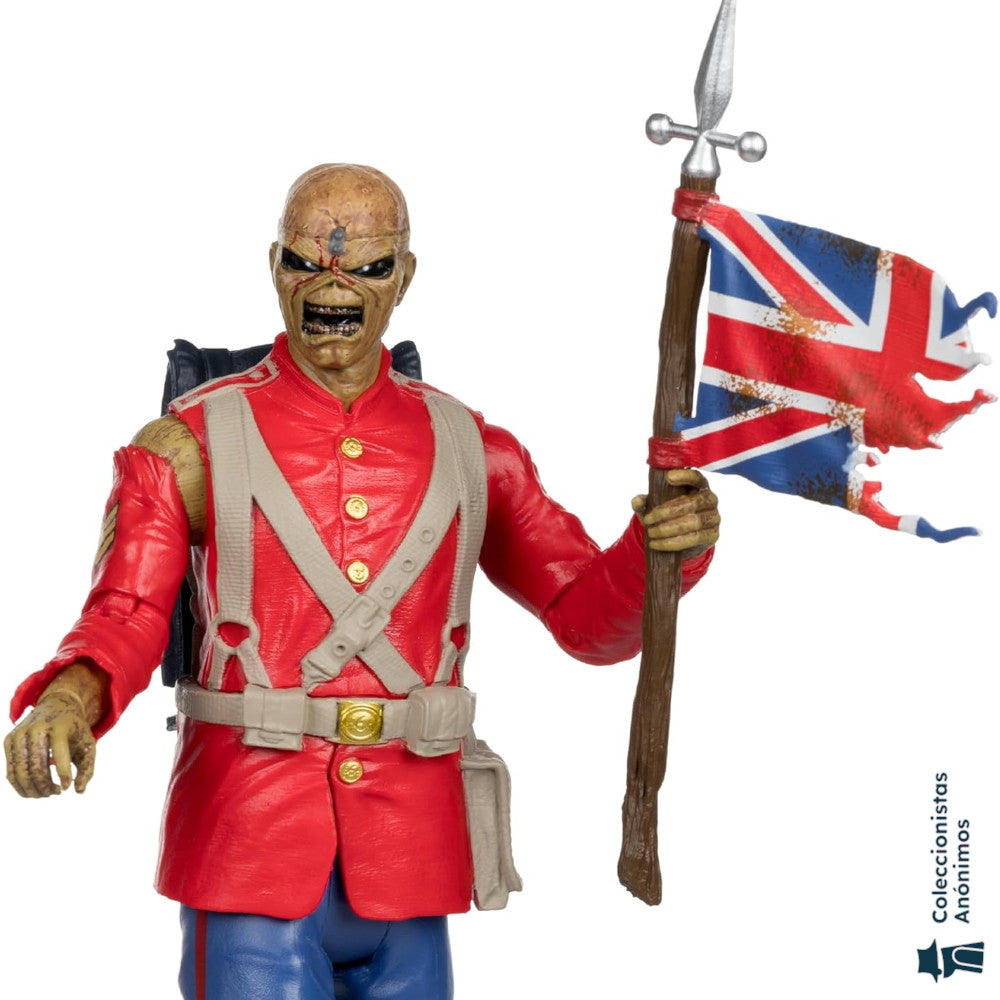 Iron Maiden Trooper Eddie McFarlane Toys Music Maniacs Metal (Figura de 6")