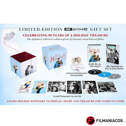 PRE-VENTA: It's a Wonderful Life (1946) (Gift-Set Deluxe) [4K Ultra HD + Blu-ray + DVD]