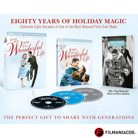PRE-VENTA: It's a Wonderful Life (1946) (Gift-Set estándar) [4K Ultra HD + Blu-ray]