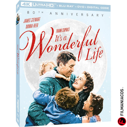 PRE-VENTA: It's a Wonderful Life (1946) (Gift-Set estándar) [4K Ultra HD + Blu-ray]
