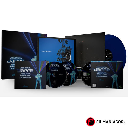 PRE-VENTA: Jean-Michel Jarre: Live In Bratislava (2024) (Collector's Edition) [Blu-ray + CD + LP]