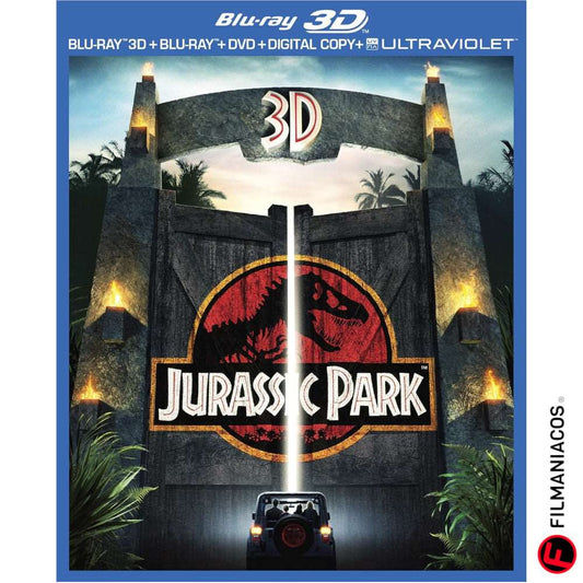 Jurassic Park (1993) [Blu-ray 3D + Blu-ray + DVD] >>USADO<<