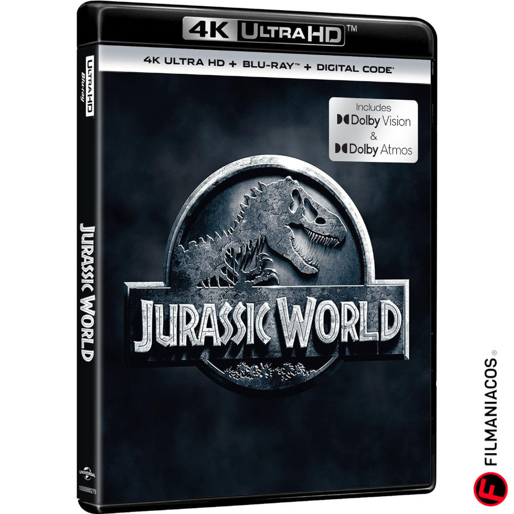 PRE-VENTA: Jurassic World (2015) [4K Ultra HD + Blu-ray]